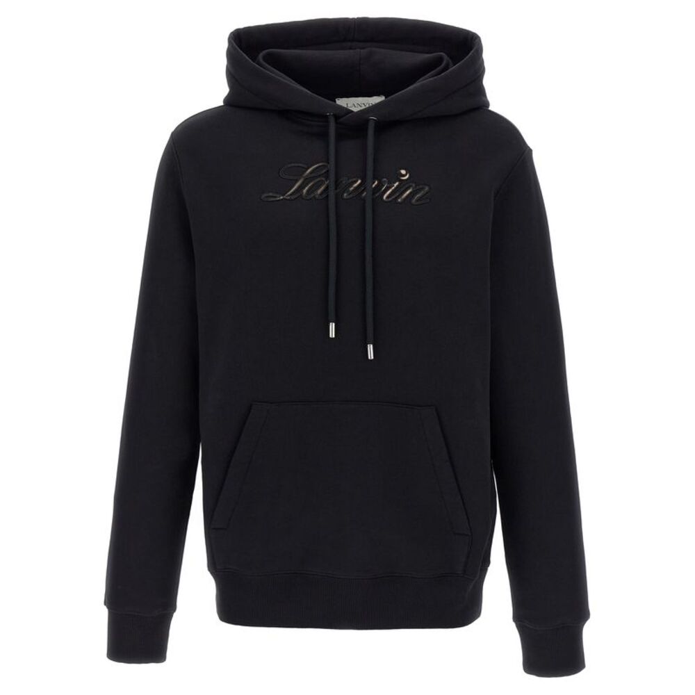 Lanvin Black Cotton Men's Sweatshirt